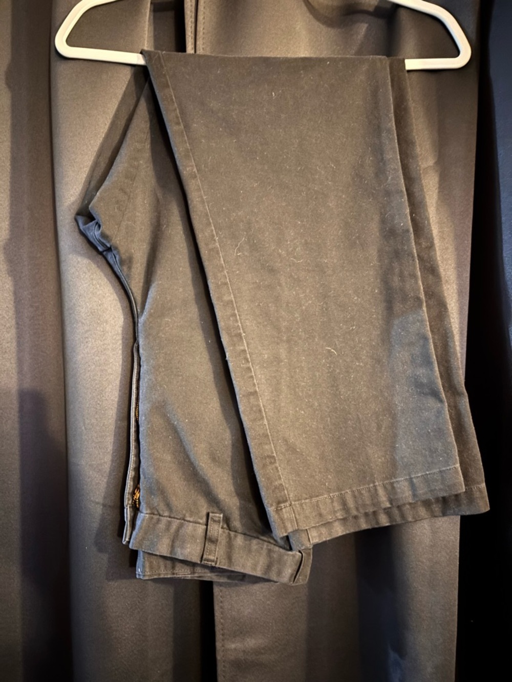 Puritan Men's Chinos in Charcoal Black